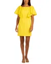 Trina Turk Global Burst Print Silk Dress