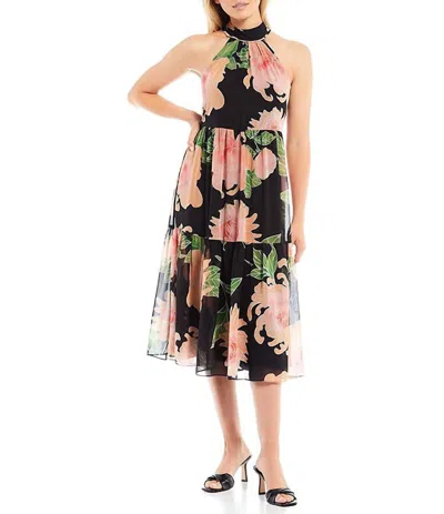 Trina Turk Immeasurable 2 Dress In Black Multi