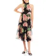 Trina Turk Immeasurable 2 Dress In Black Multi