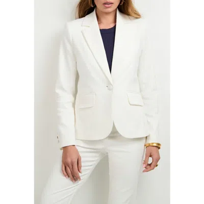 Trina Turk Incanta Blazer In White