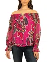 Trina Turk Indore Silk-blend Top