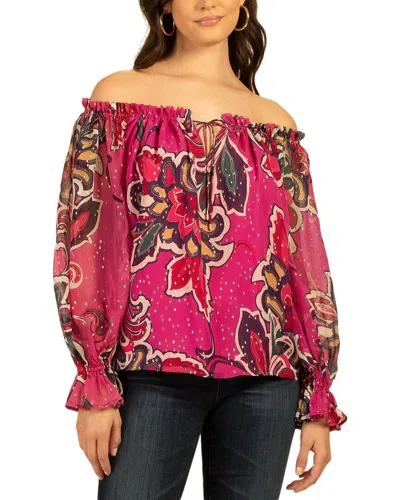 TRINA TURK TRINA TURK INDORE SILK TOP