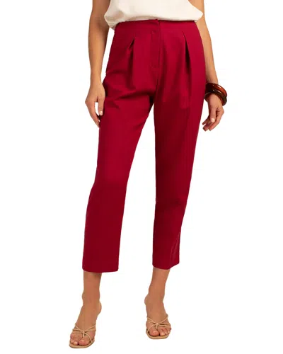 Trina Turk Ishana Pant In Red