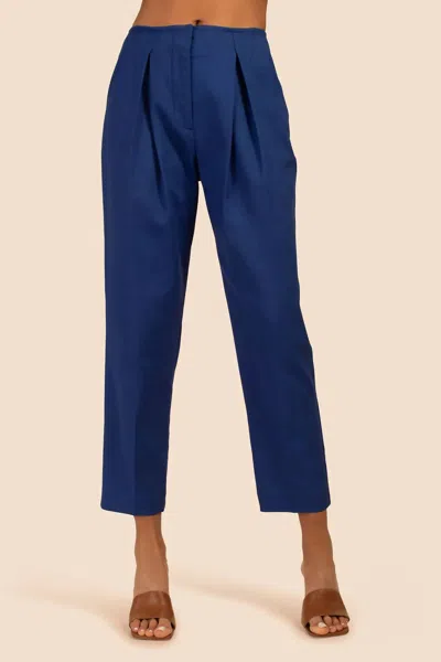 Trina Turk Ishana Pants In Bengal Blue