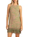 Trina Turk Isidore Dress In Vert Pink Dawn In Pink