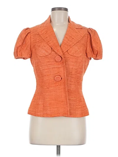 Pre-owned Trina Turk Jacket In Orange