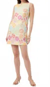 Trina Turk Jalane Umbrella Jacquard Sheath Dress In Multi