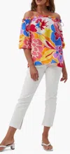 Trina Turk Jambies Top In Multi In Multi