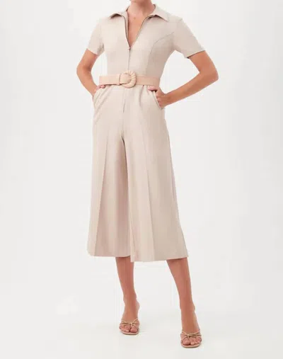Trina Turk Jannise 2 Jumpsuit In Flawless Beige In Neutral