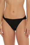 Trina Turk Joplin Jacquard Hipster Bikini Bottoms In Black