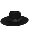 Trina Turk Josie Wool Fedora In Black