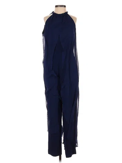 Pre-owned Trina Turk Jumpsuit In Blue