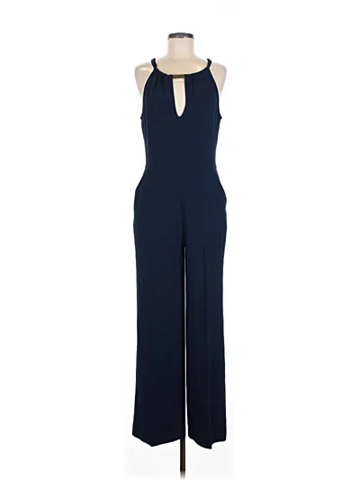 Pre-owned Trina Turk Jumpsuit In Blue