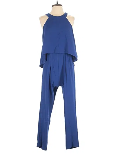 Pre-owned Trina Turk Jumpsuit In Blue