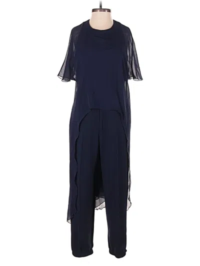 Pre-owned Trina Turk Jumpsuit In Blue