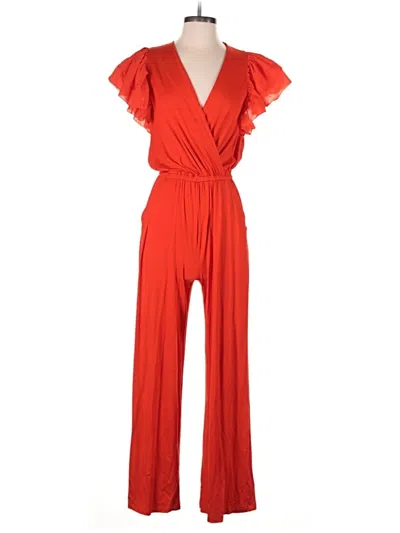 Pre-owned Trina Turk Jumpsuit In Red