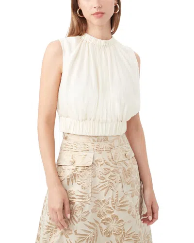 Trina Turk Kalila Top In White