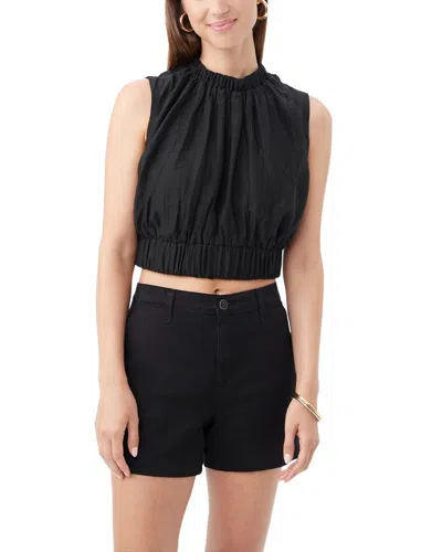 Trina Turk Kalila Top In Black
