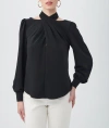 Trina Turk Kanai Top In Black