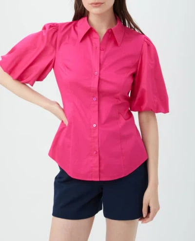 Trina Turk Kari Top In Petal Pink