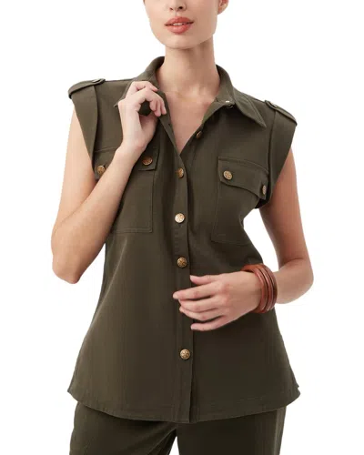 Trina Turk Kaya Top In Green