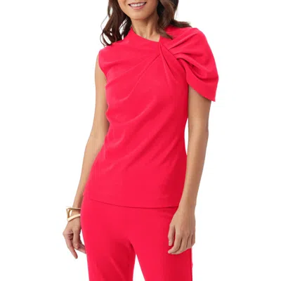 Trina Turk Keshi Asymmetrical Top In Cannes Coral
