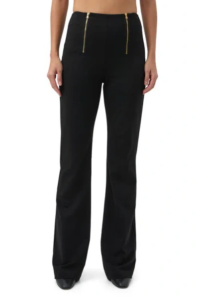 Trina Turk Kiara 2 Ponte Pant In Black