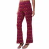 Trina Turk Kick Flare Jacob Pant In Purple In Purple
