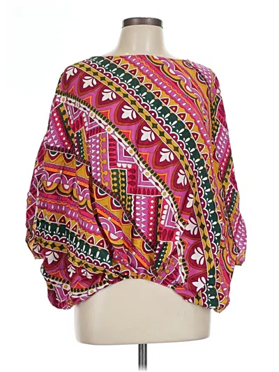 Pre-owned Trina Turk Kimono In Pink