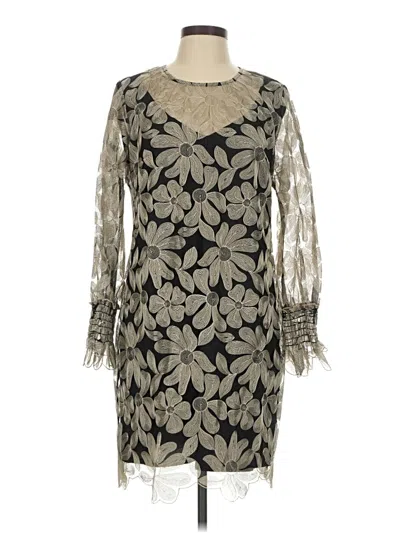 Pre-owned Trina Turk Kimono In Silver