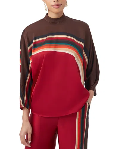 Trina Turk Kobina Top In Red