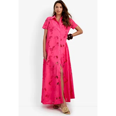 Trina Turk Kon Tiki Maxi Dress In Pink