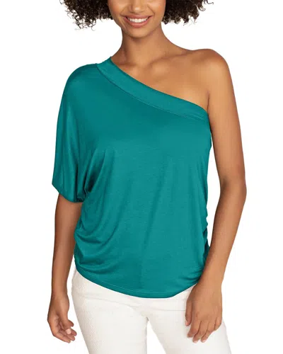 Trina Turk Kona Top In Blue