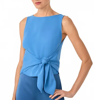 Trina Turk Kuri Top In Shibori Blue