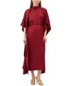 Trina Turk Kyuka Caftan In Red