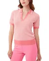 Trina Turk La Jolla Sweater In Pink