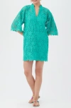 Trina Turk La Piazzeta Lace Shift Minidress