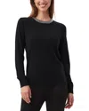 Trina Turk Laelia Wool-blend Sweater In Black