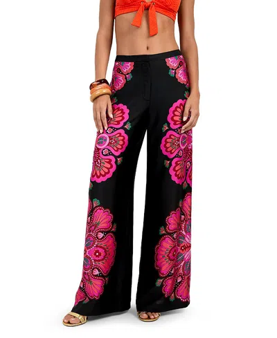 Trina Turk Lanay Sautoir Pant In Multi