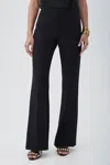 Trina Turk Lancelot High-rise Flare Pants In Black