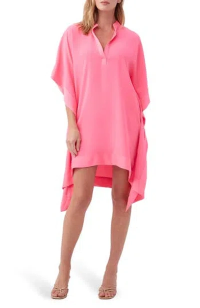 Trina Turk Landmark Caftan Dress In Pink