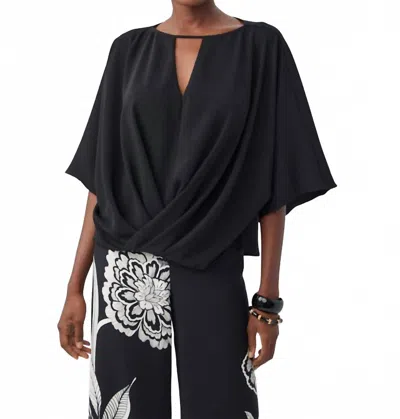 Trina Turk Laney Top In Black