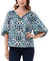 Trina Turk Las Palmas Top In Multi