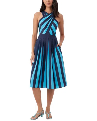 Trina Turk Latitude Dress In Blue