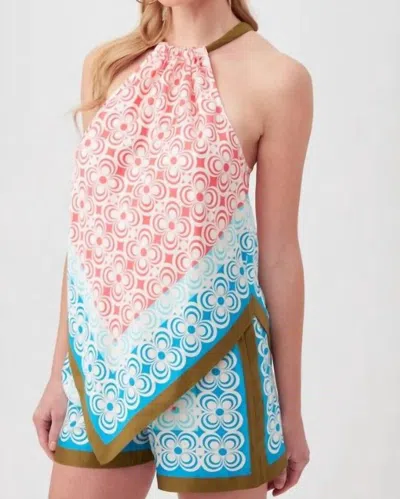 Trina Turk Lavani Top In Multi