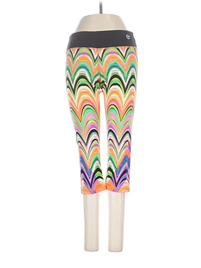 Pre-owned Trina Turk Leggings In Orange