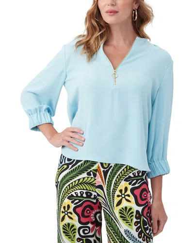 Trina Turk Lei Top In Blue