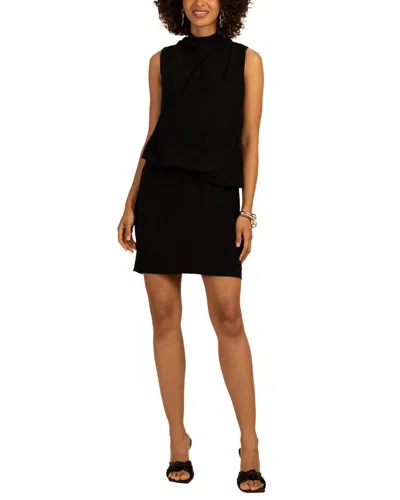 Robe Noire Cintrée Trina Turk Taille 0 - Style Fit & Flare, Longueur Genou, Occasion Très Bon état