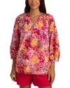 Trina Turk Light Hearted Balloon Sleeve Top