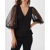 Trina Turk Rhea 3 Wool Pullover In Black